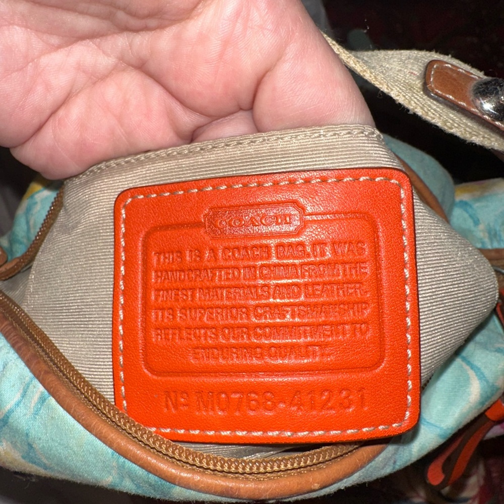 Coach Multicolor Signature Print Women's Bag. 41231. - Picture 4 of 6